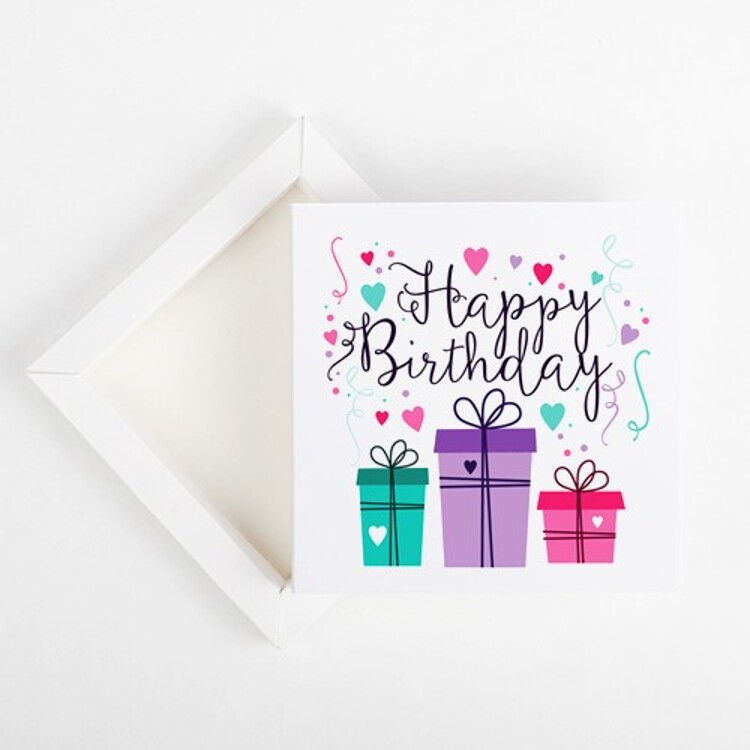 Коробочка "BIRTHDAY"