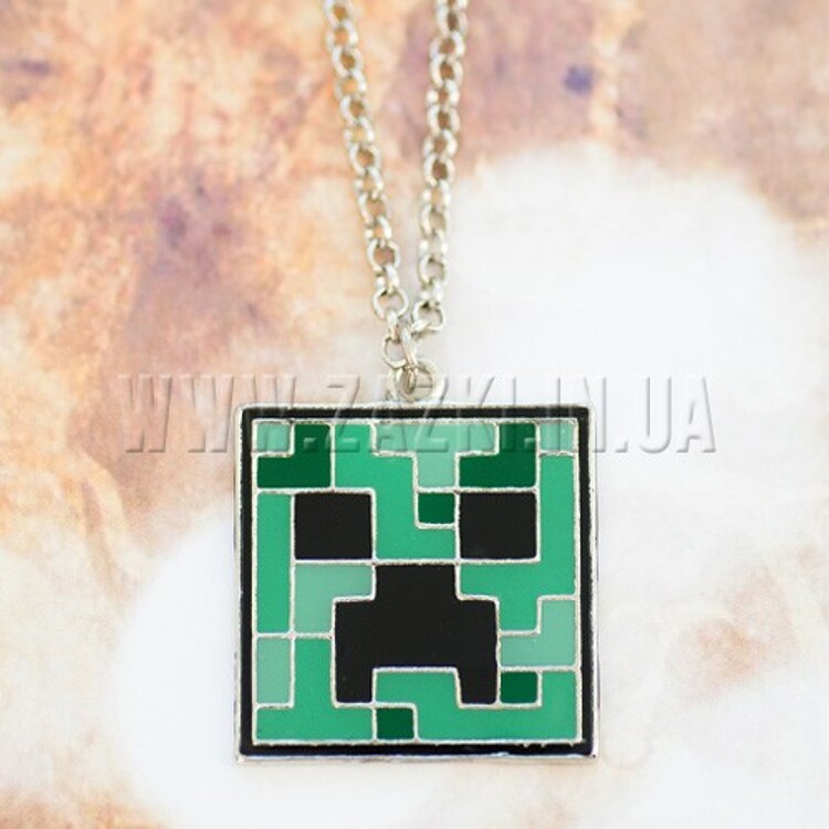 Подвеска "Minecraft Creeper"  