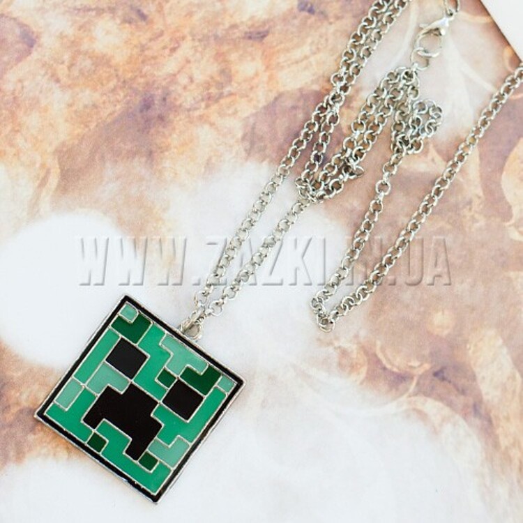 Подвеска "Minecraft Creeper"  