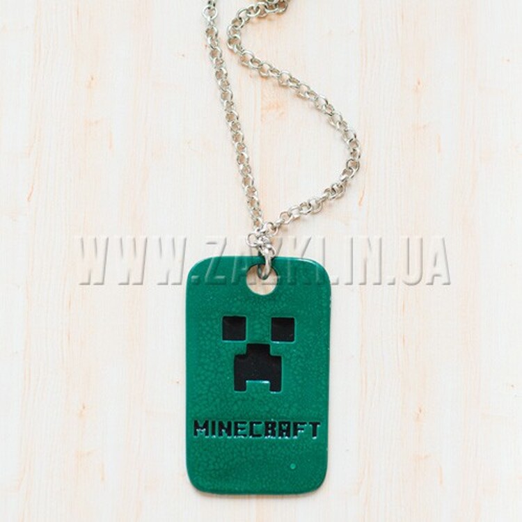 Кулон "Minecraft Creeper"