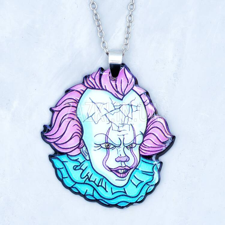 Двусторонняя подвеска клоун Пеннивайз по фильму Оно Стивена Кинга
