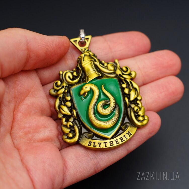 Двусторонний брелок Слизерин Slytherin Гарри Поттер 
