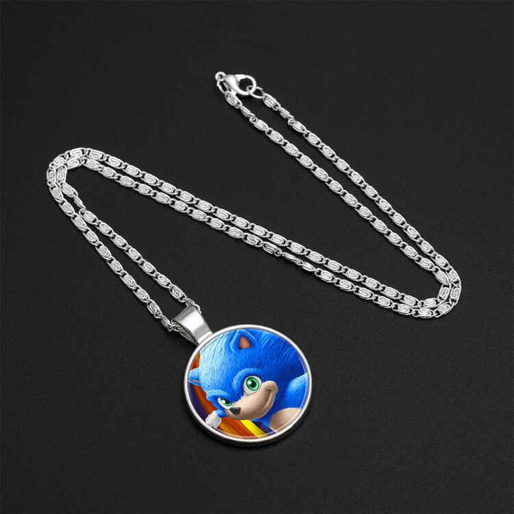 Объемный кулон Sonic супер ежик