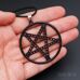 Чорний кулон Пентаграма в колі за мотивами серіалу Supernatural