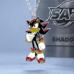 Подвеска Ёж Шедоу с цветной эмалью (Shadow Sonic the Hedgehog)