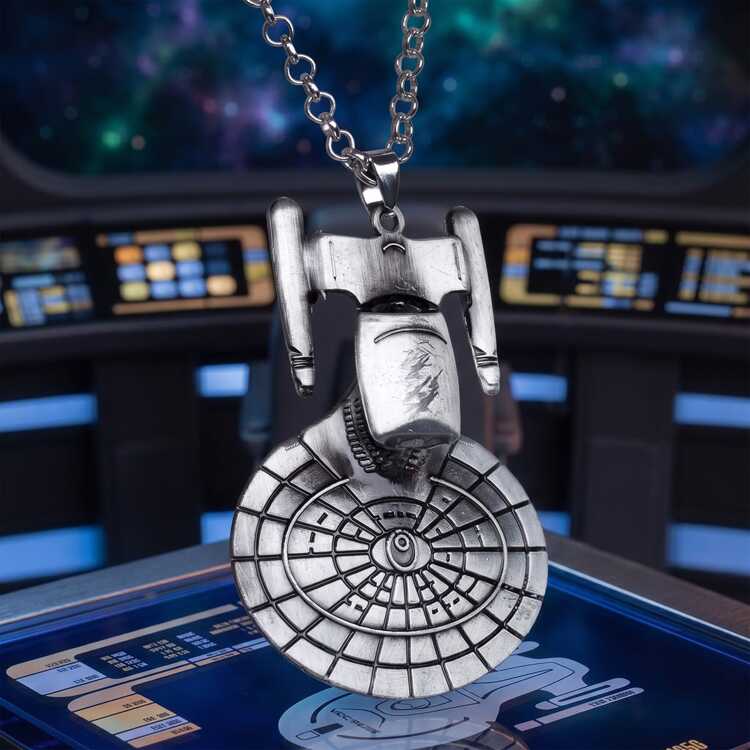 Металлический кулон Звездный Путь Звездолет USS Voyager