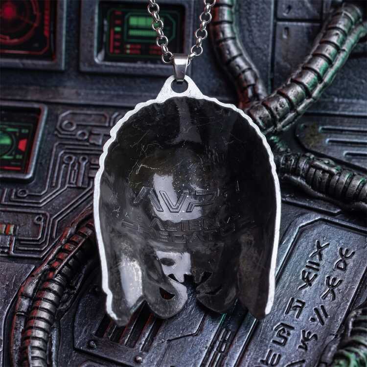 Металлический кулон-подвеска Хищник Маска Охотника Яутжа (Predator)