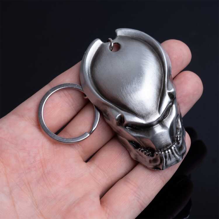 Металлический брелок для ключей Маска Хищника (Predator Яутжа)