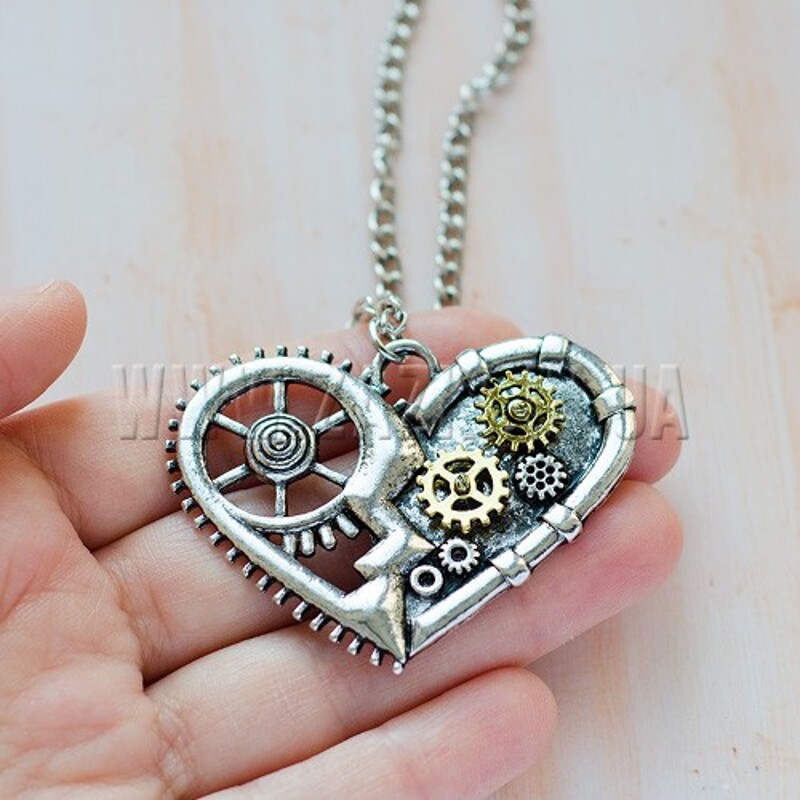 Кулон "Steampunk Heart"