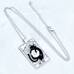 Двостороння підвіска у вигляді карти Таро Сонце з котиком