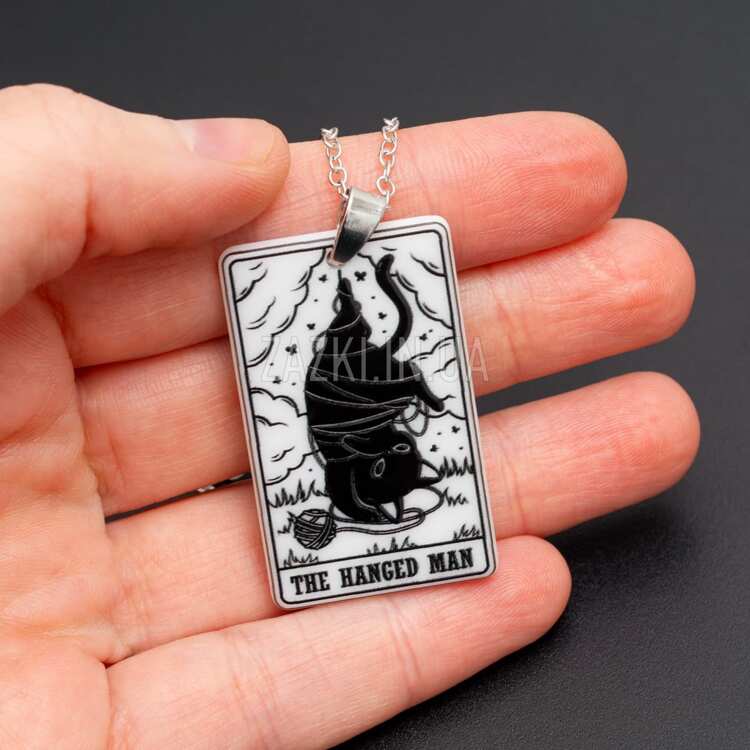 Акрилова підвіска у вигляді карти таро Повішаний The Hanged Man