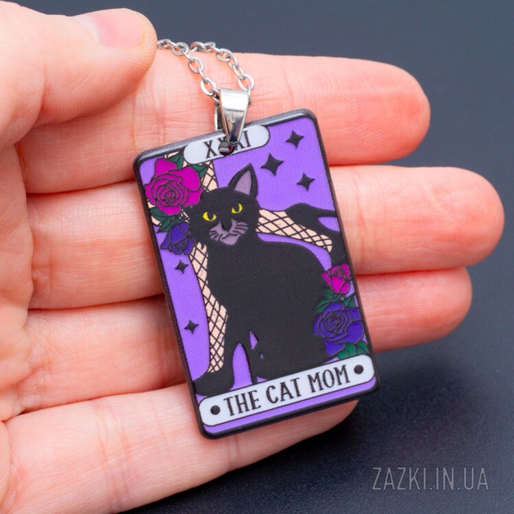Двусторонняя подвеска Мама кошка The Cat Mom