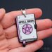 Двостороння підвіска Spell Book Книга заклинань
