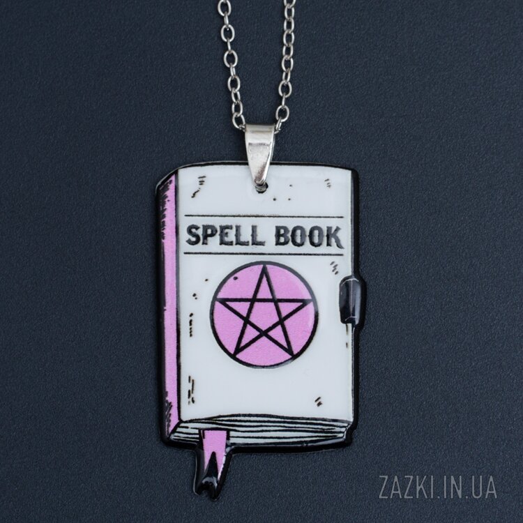 Двостороння підвіска Spell Book Книга заклинань
