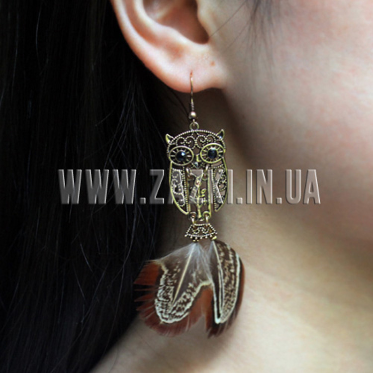 Сережки "Сови"