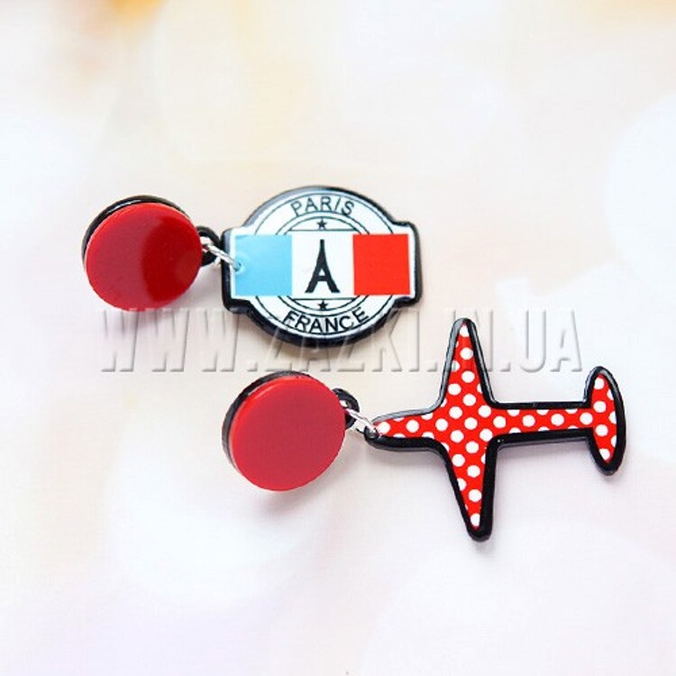 Сережки "Paris"