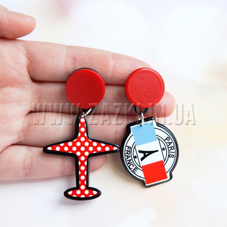 Сережки "Paris"