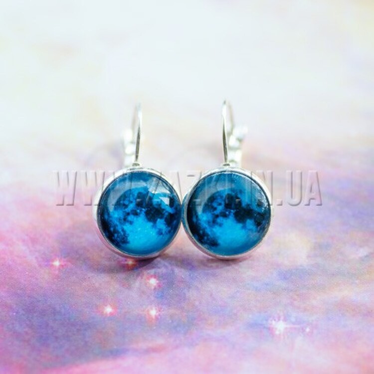 Сережки "Blue Moon"