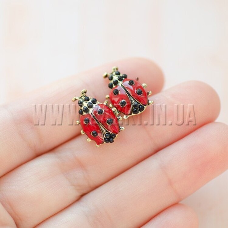Сережки "Сонечко"