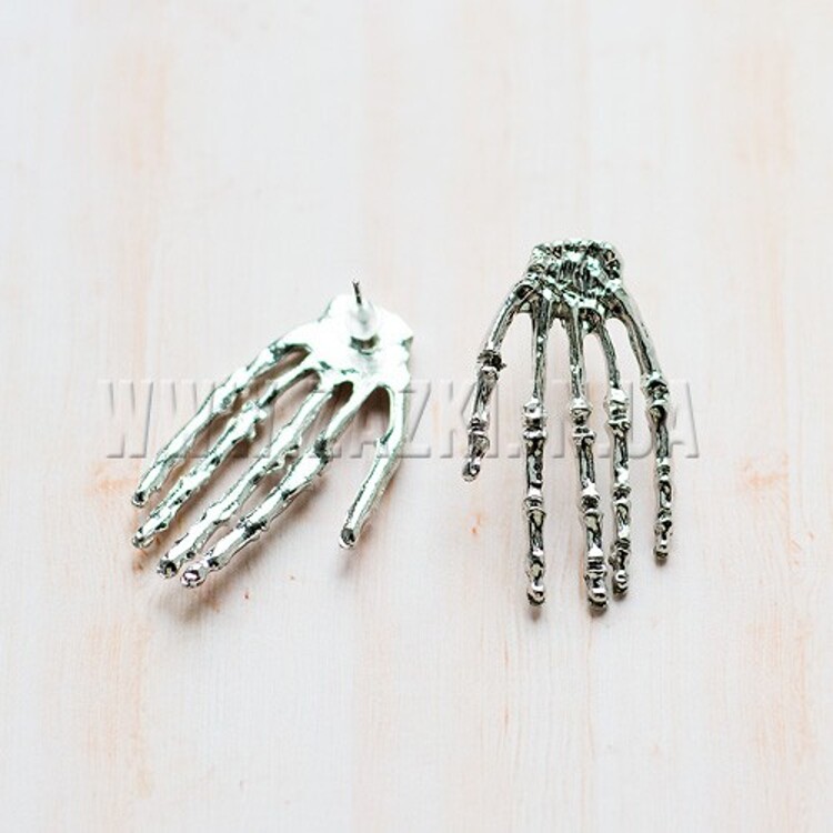 Серьги "Skeleton"