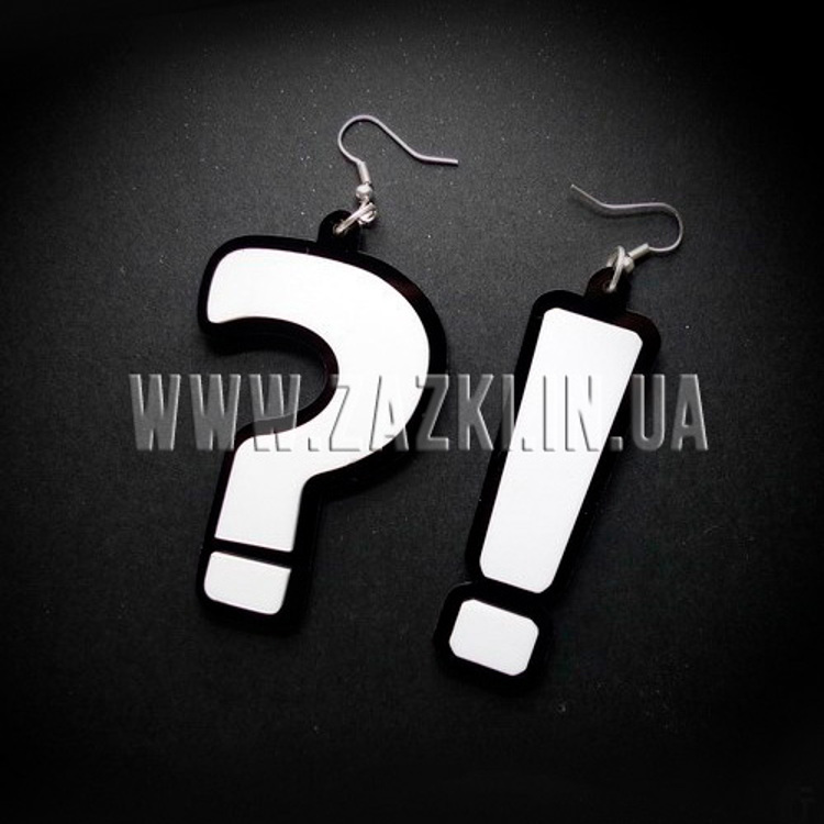 Сережки "Знак"