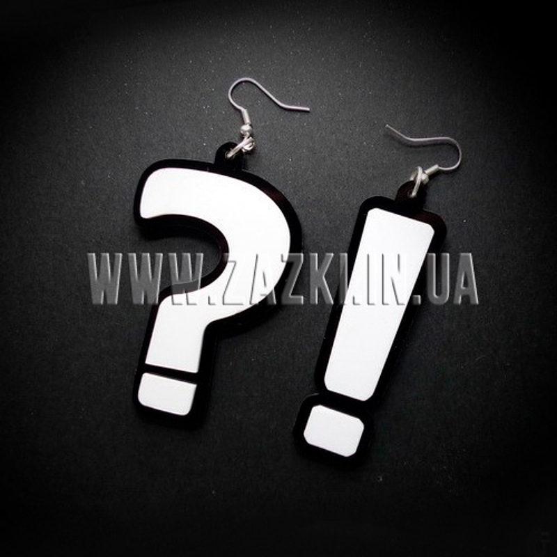 Серьги "Знак"