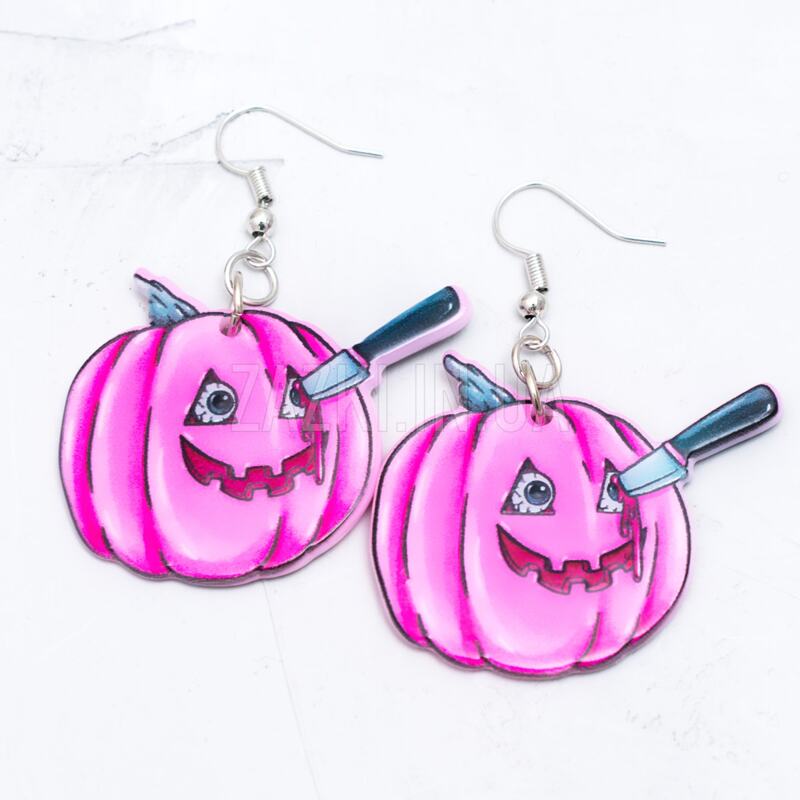 Серьги "Pumpkin"