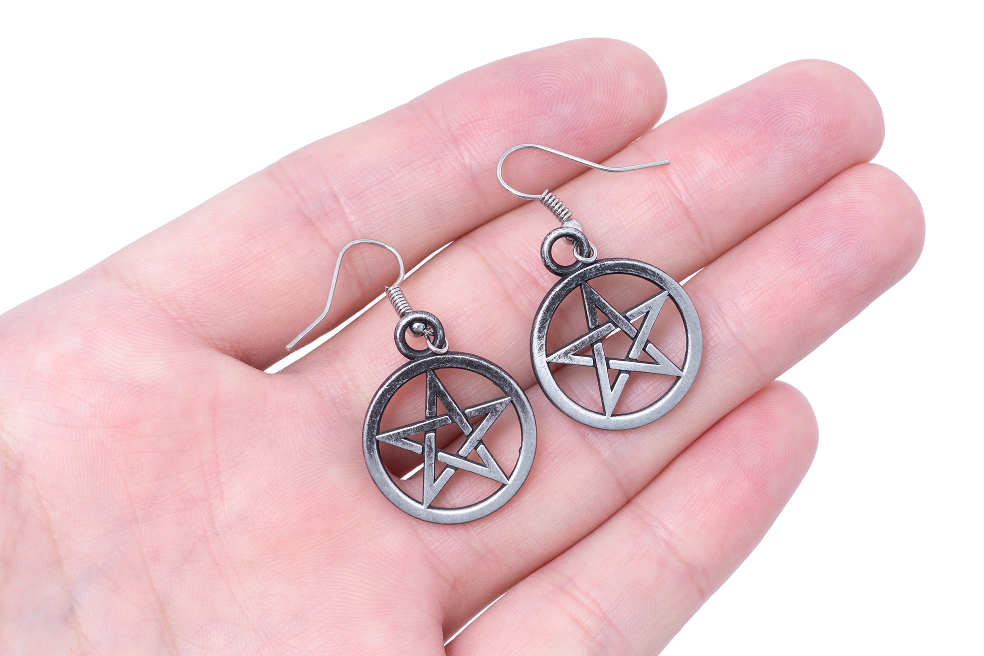 Сережки Пентаграма Supernatural