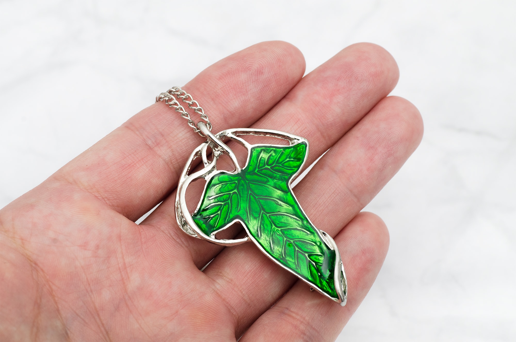 Брошка Ельфійський Лист