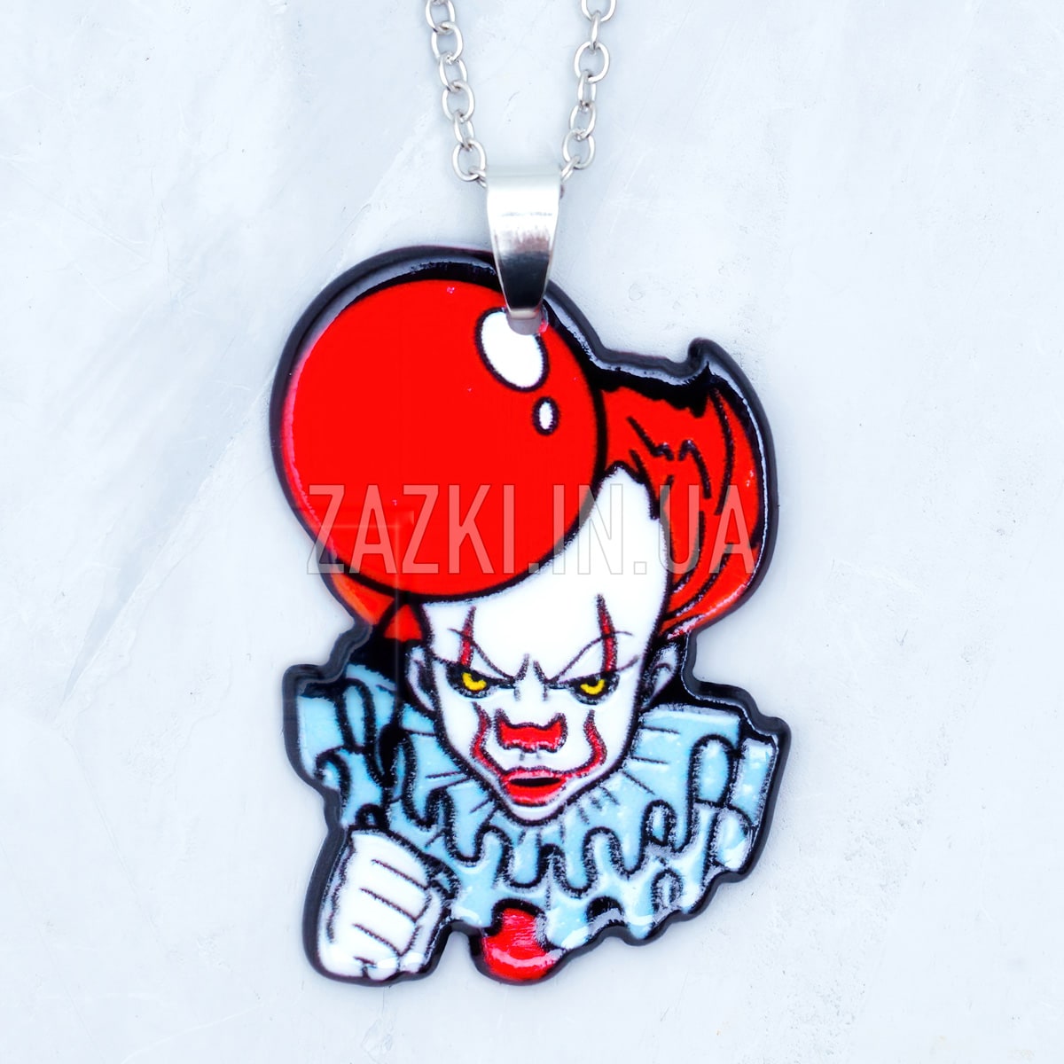 Кулон Клоун Пеннівайз з червоною кулькою