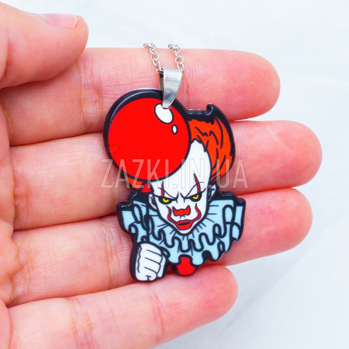Кулон Клоун Пеннівайз з червоною кулькою