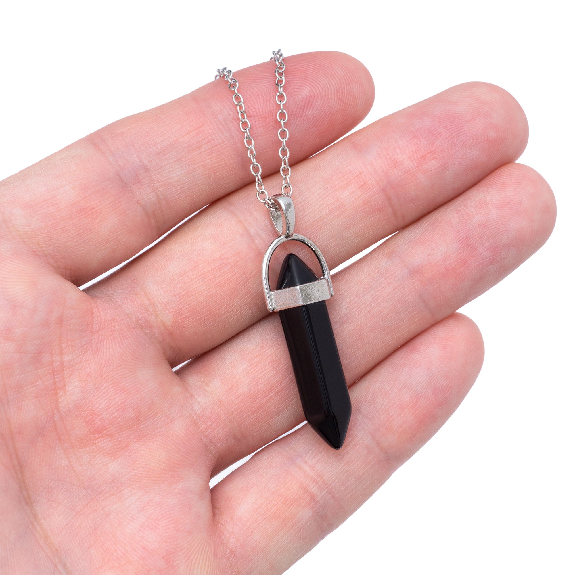 Кулон Чорний Кристал