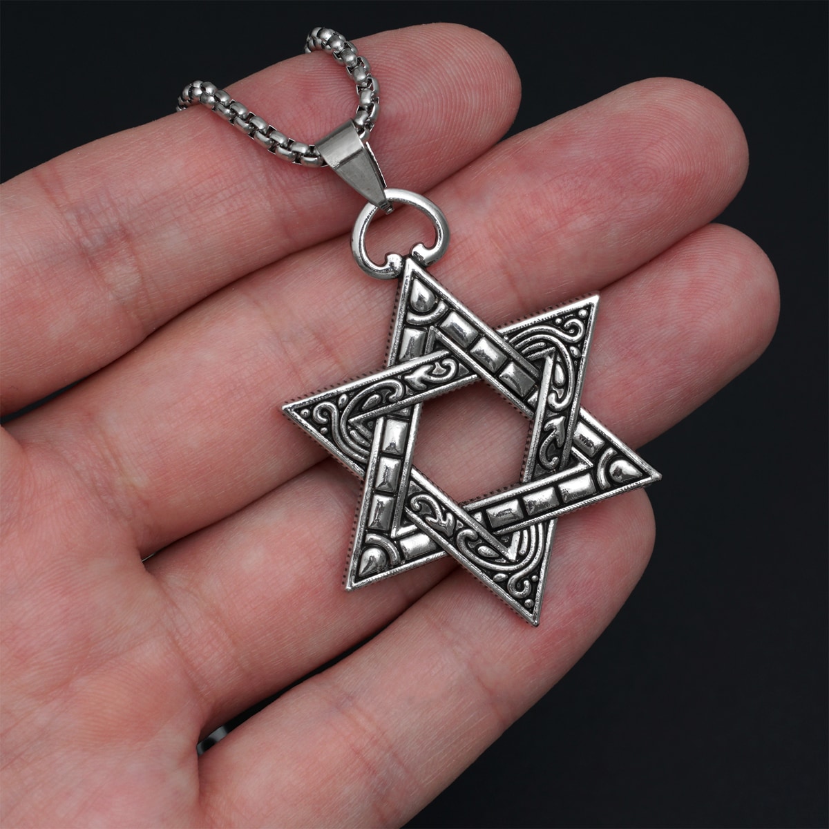 Кулон Пентаграма Зірка Давида