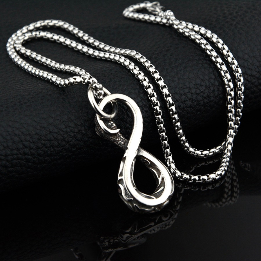 Кулон Змія Символ нескінченності