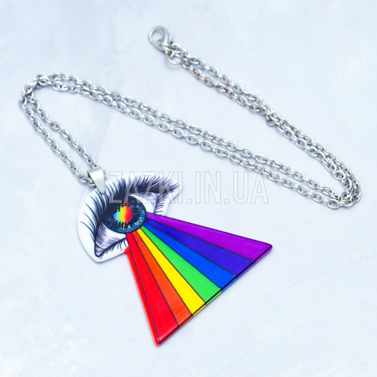 Кулон Око з веселкою