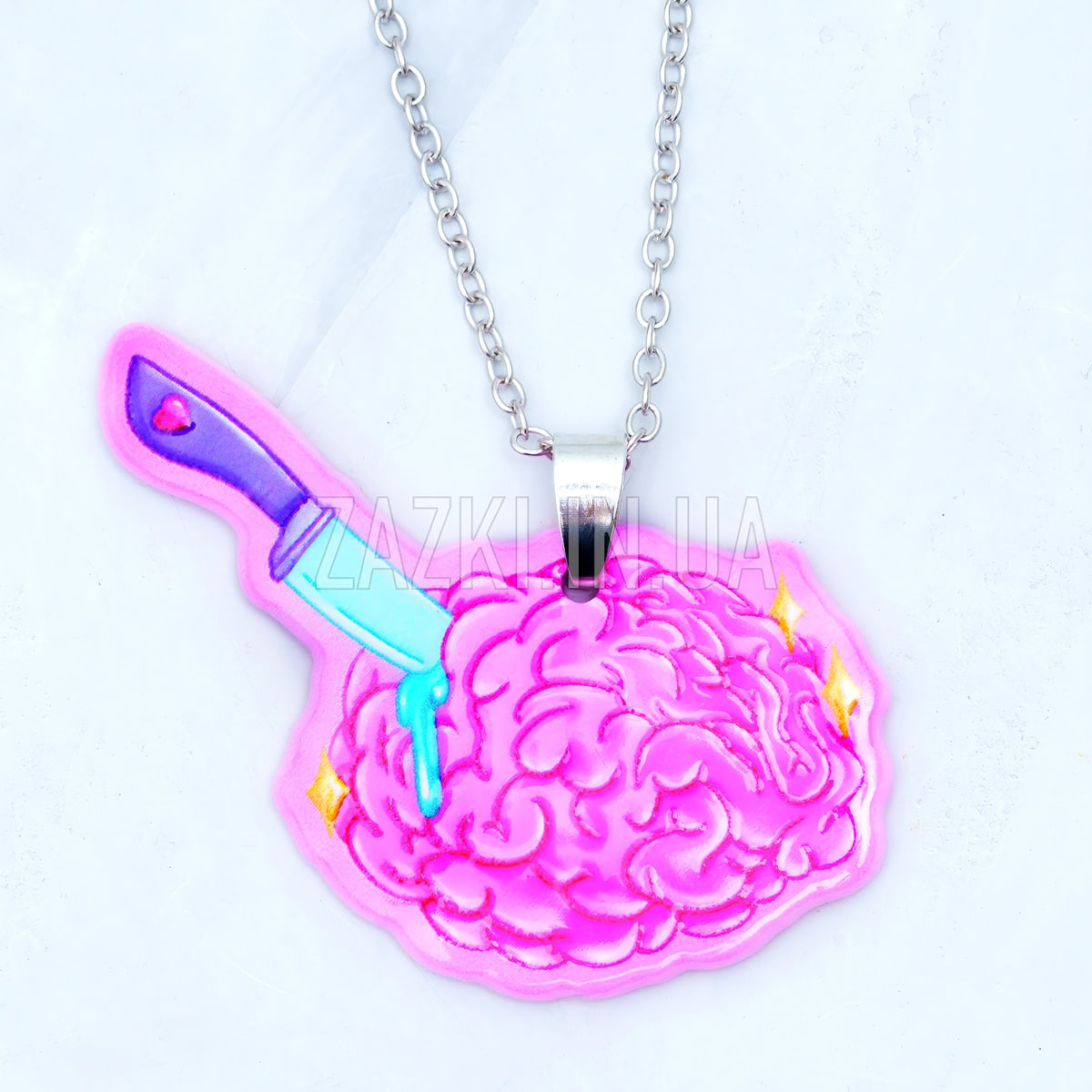 Кулон Мозок з ножем