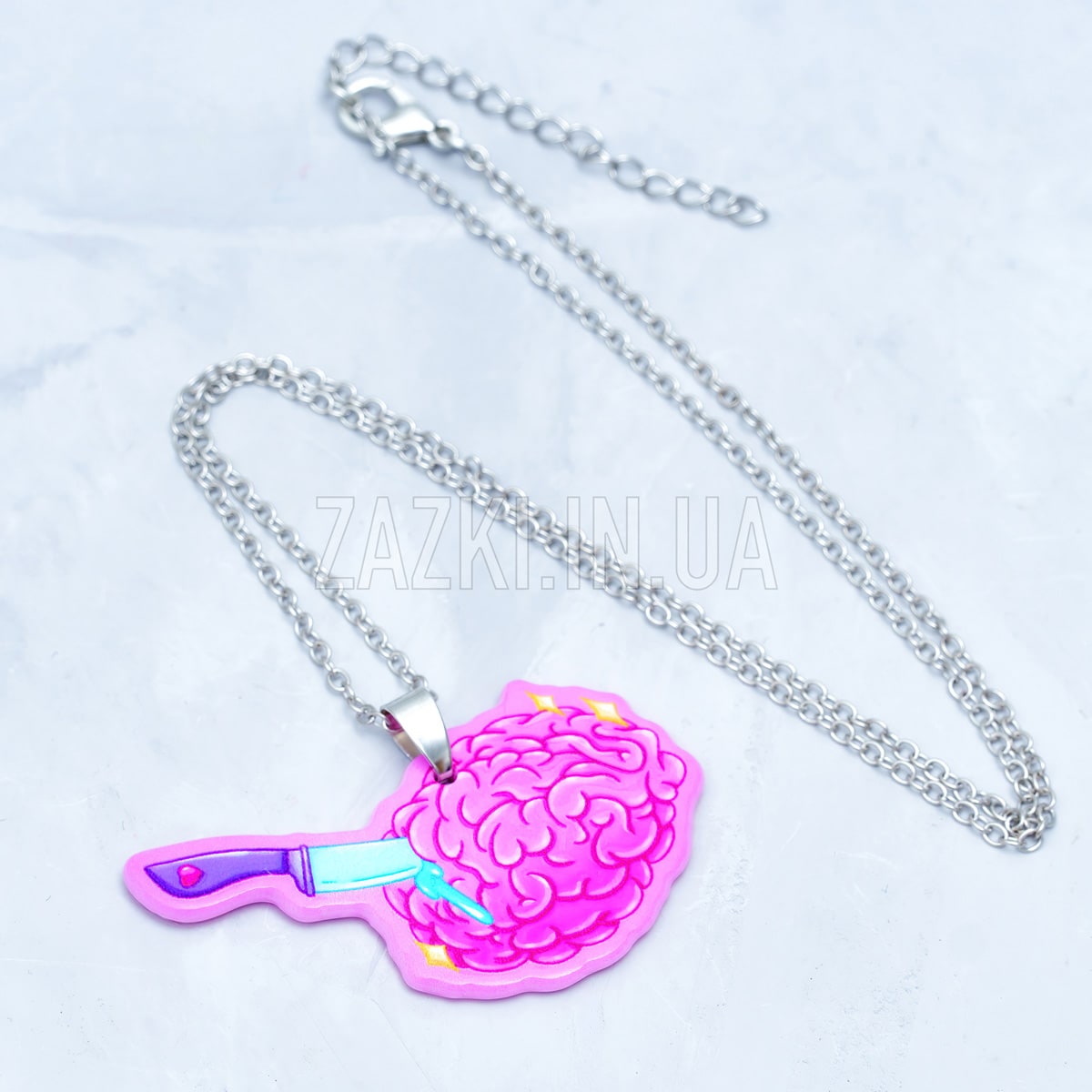 Кулон Мозок з ножем