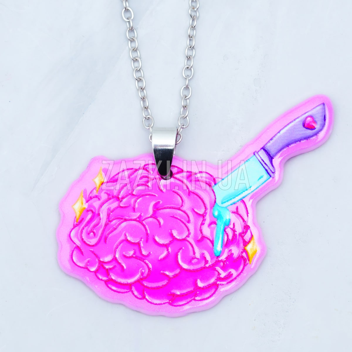 Кулон Мозок з ножем