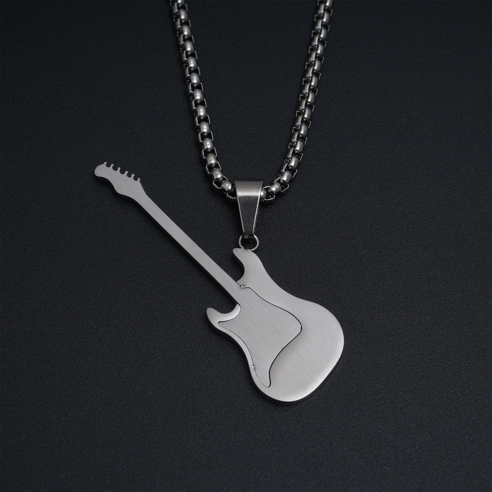Кулон Гітара з нержавіючої сталі