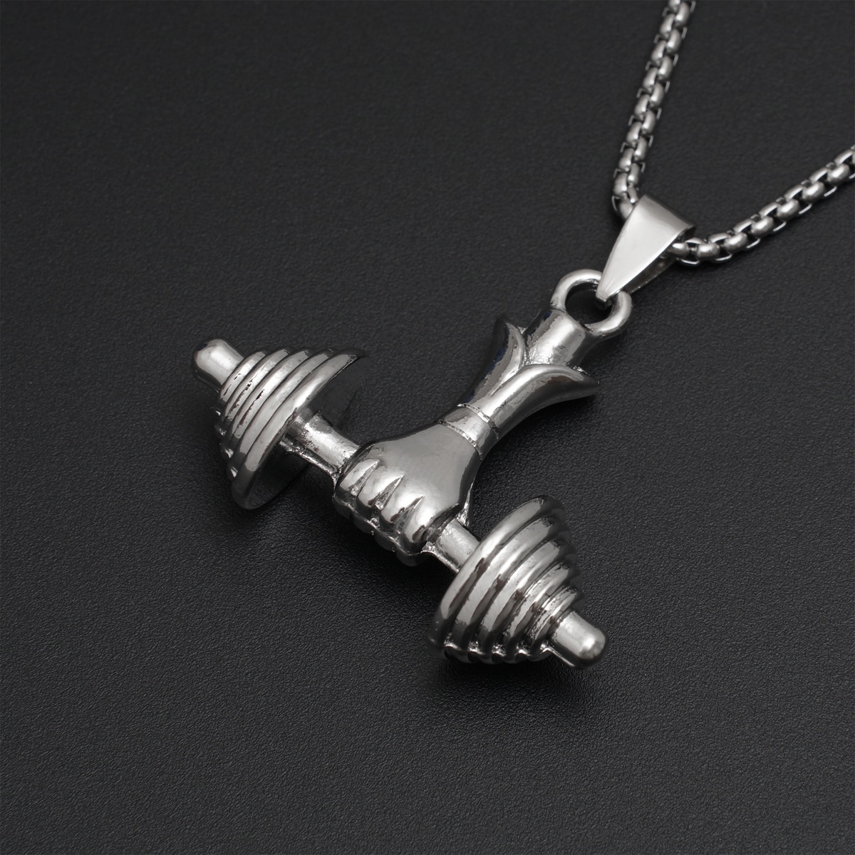 Кулон Гантель