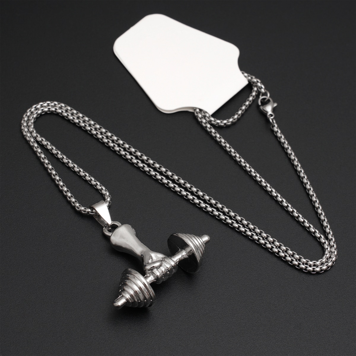 Кулон Гантель