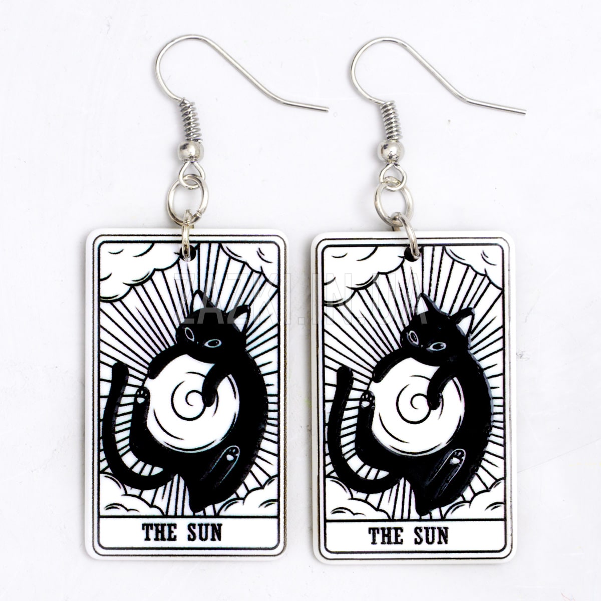 Сережки Карта Таро Сонце