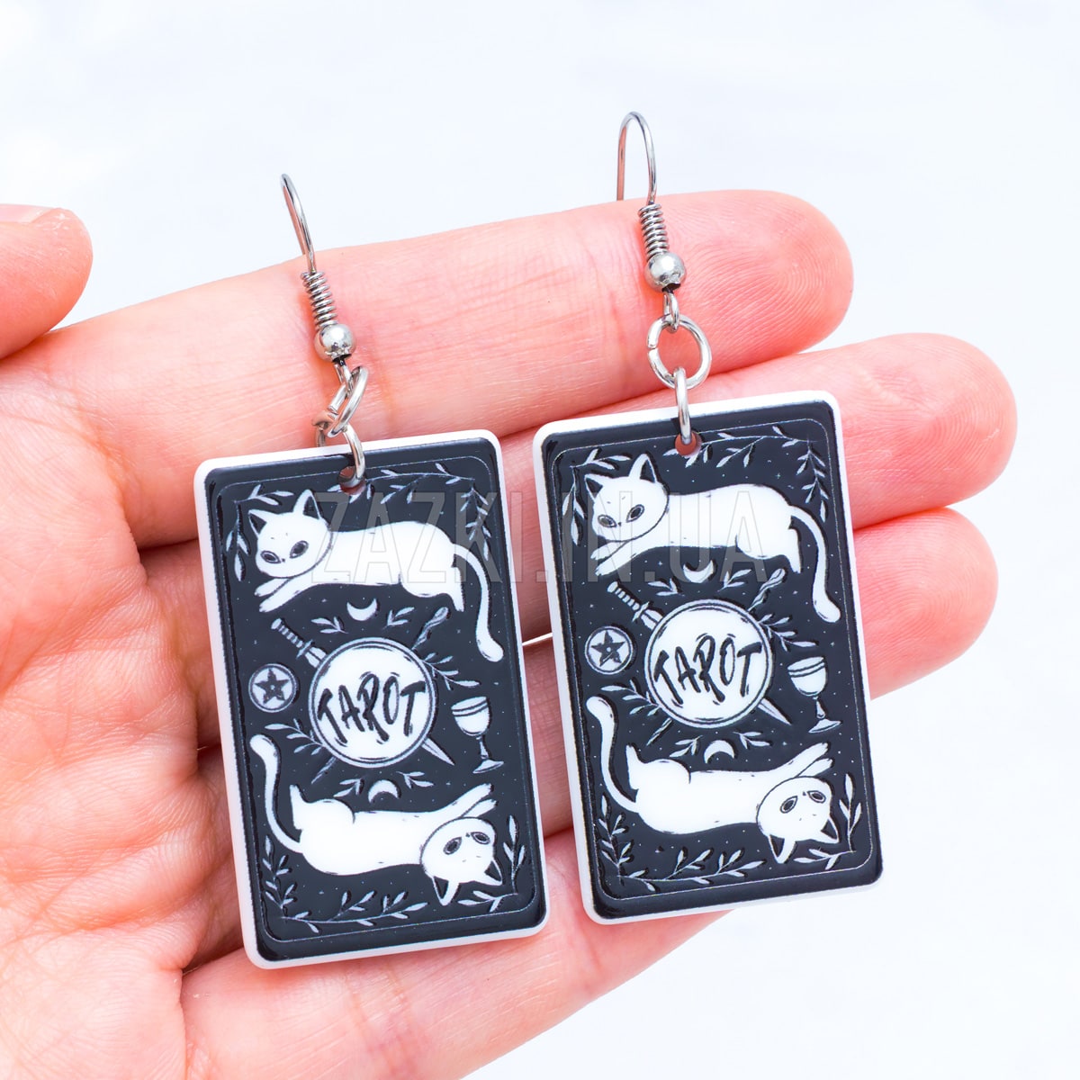 Сережки Карта Таро Сонце